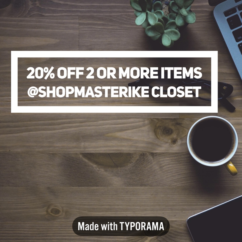 20% off 2+ Bundles.
